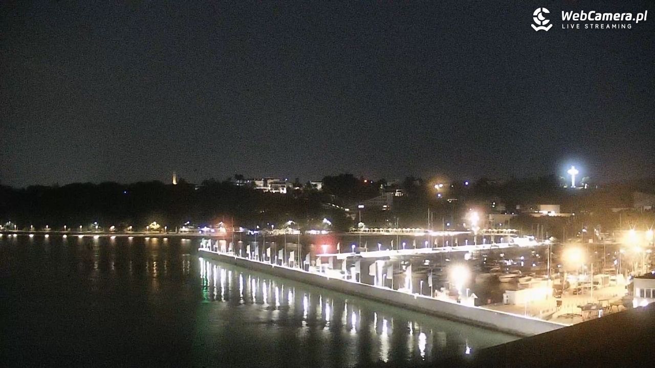 GDYNIA - widok na Przystań Jachtową - 29 czerwiec 2026, 00:34