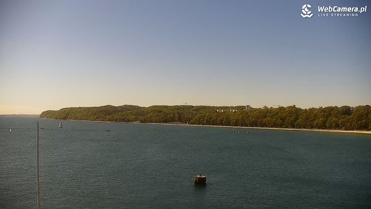 GDYNIA - widok na Przystań Jachtową - 09 maj 2026, 10:16