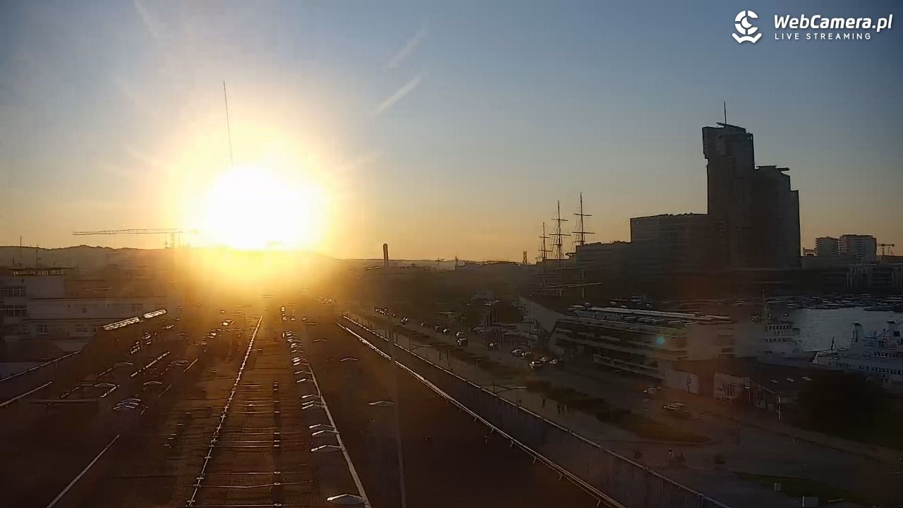 GDYNIA - widok na Przystań Jachtową - 08 wresień 2025, 18:44