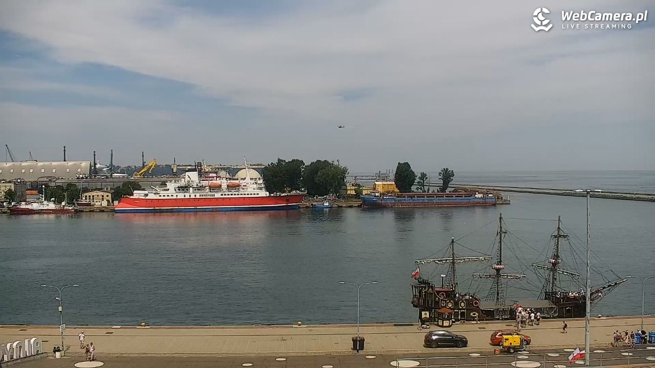 GDYNIA - widok na Przystań Jachtową - 28 czerwiec 2026, 12:49