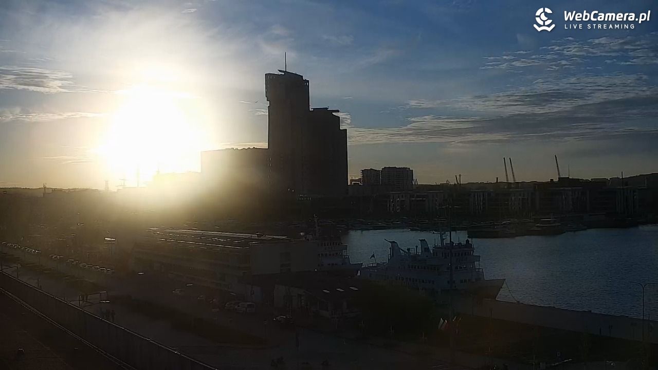 GDYNIA - widok na Przystań Jachtową - 08 maj 2026, 19:50