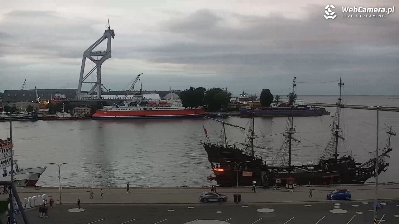 GDYNIA - widok na Przystań Jachtową - 26 wresień 2026, 18:28