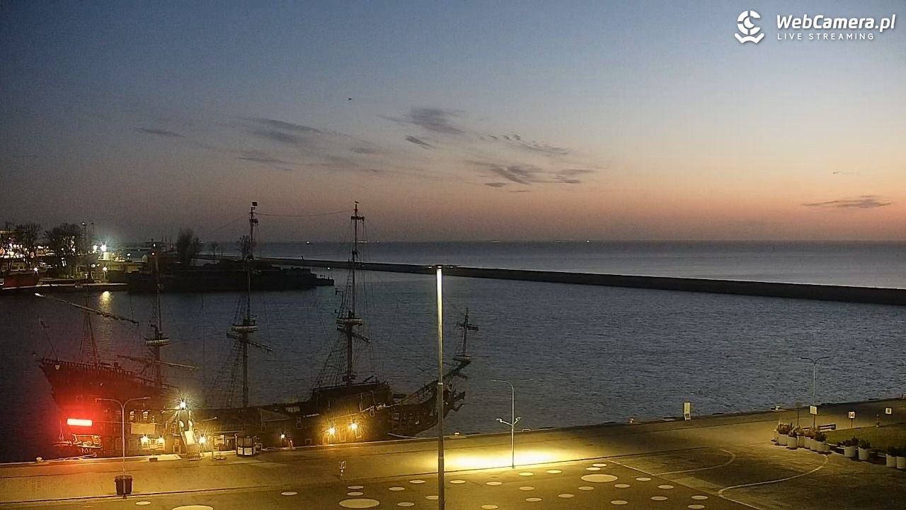 GDYNIA - widok na Przystań Jachtową - 27 marzec 2026, 04:46