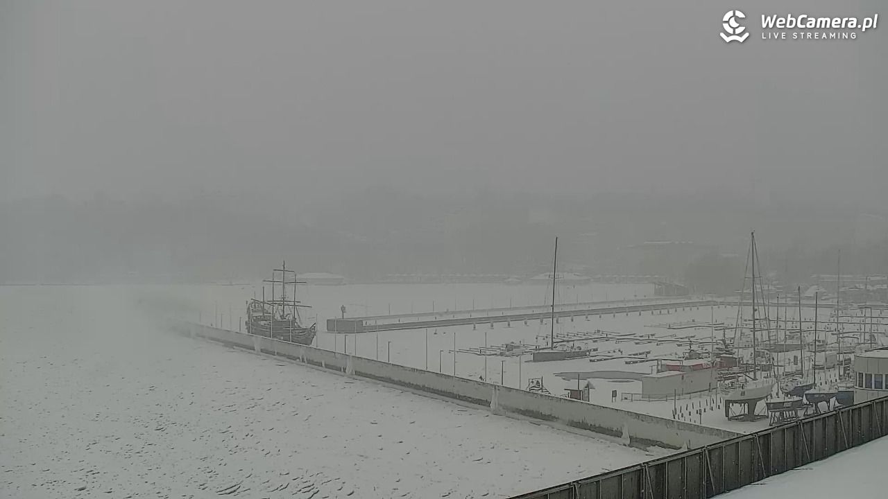 GDYNIA - widok na Przystań Jachtową - 11 luty 2026, 09:29