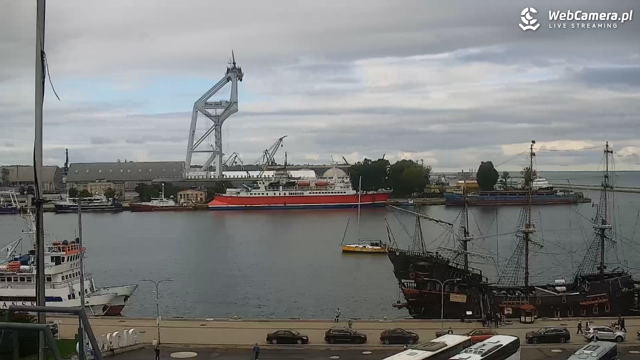 GDYNIA - widok na Przystań Jachtową - 24 wresień 2026, 13:57