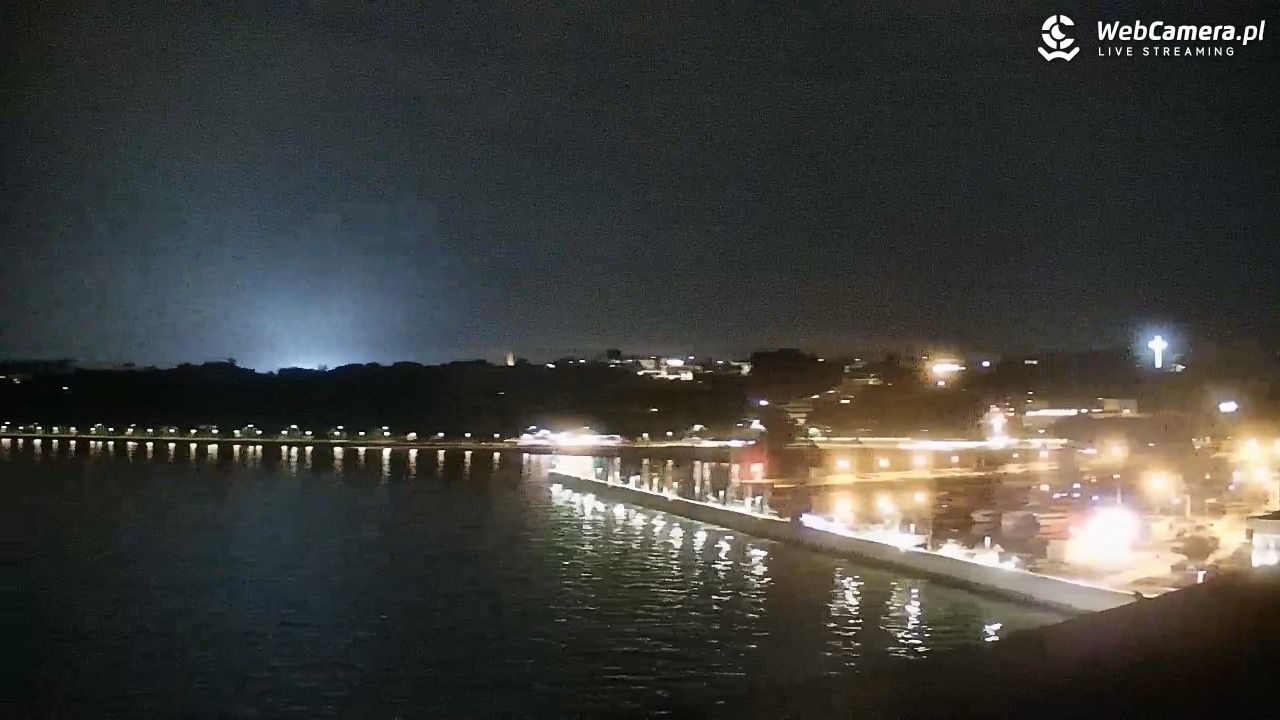 GDYNIA - widok na Przystań Jachtową - 25 lipiec 2025, 23:17