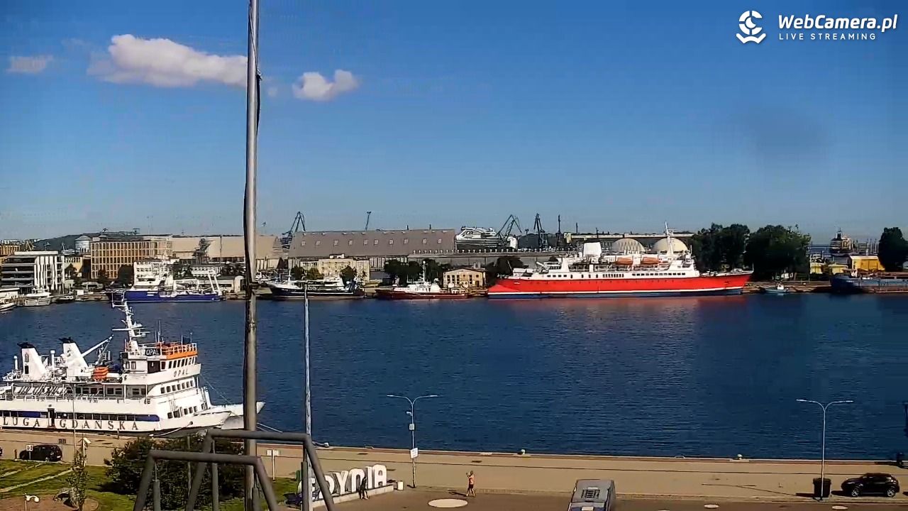 GDYNIA - widok na Przystań Jachtową - 09 sierpień 2026, 10:19