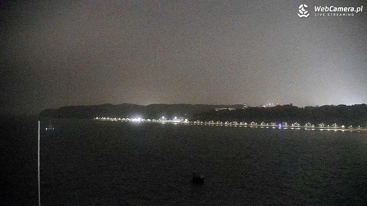 GDYNIA - widok na Przystań Jachtową - 23 październik 2025, 18:28