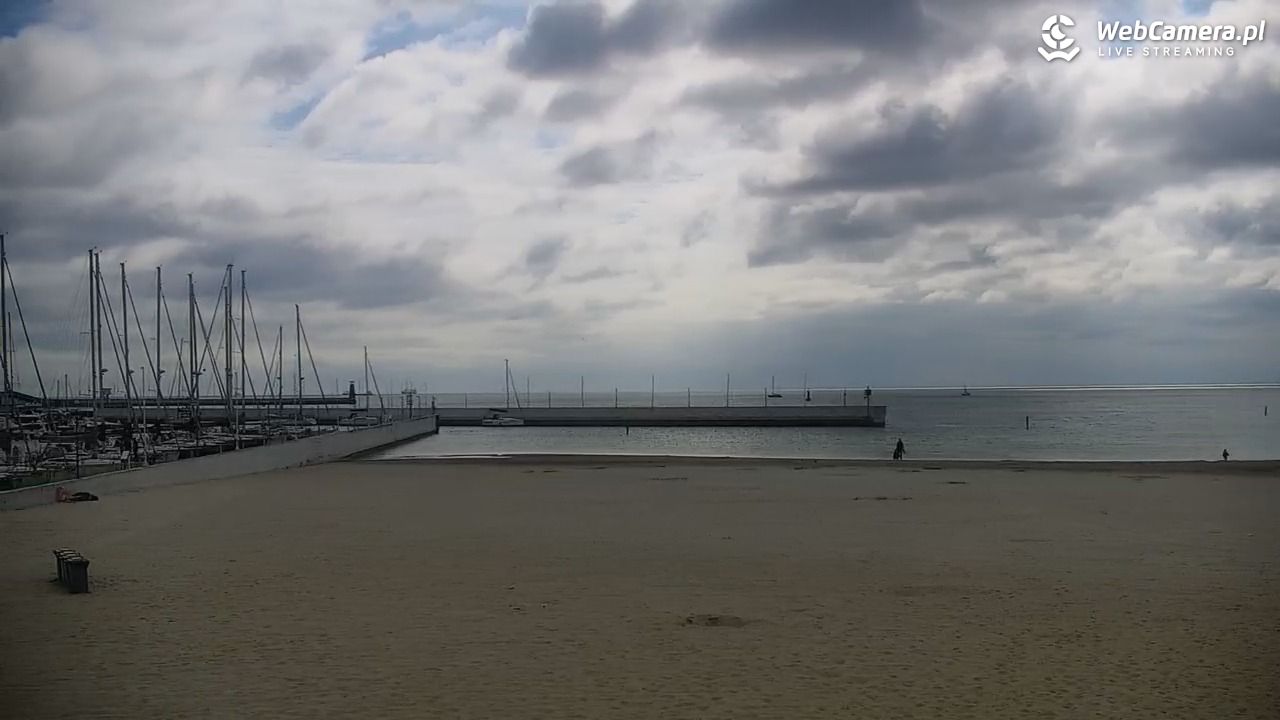 GDYNIA - widok na plażę i marinę - 31 maj 2026, 09:42