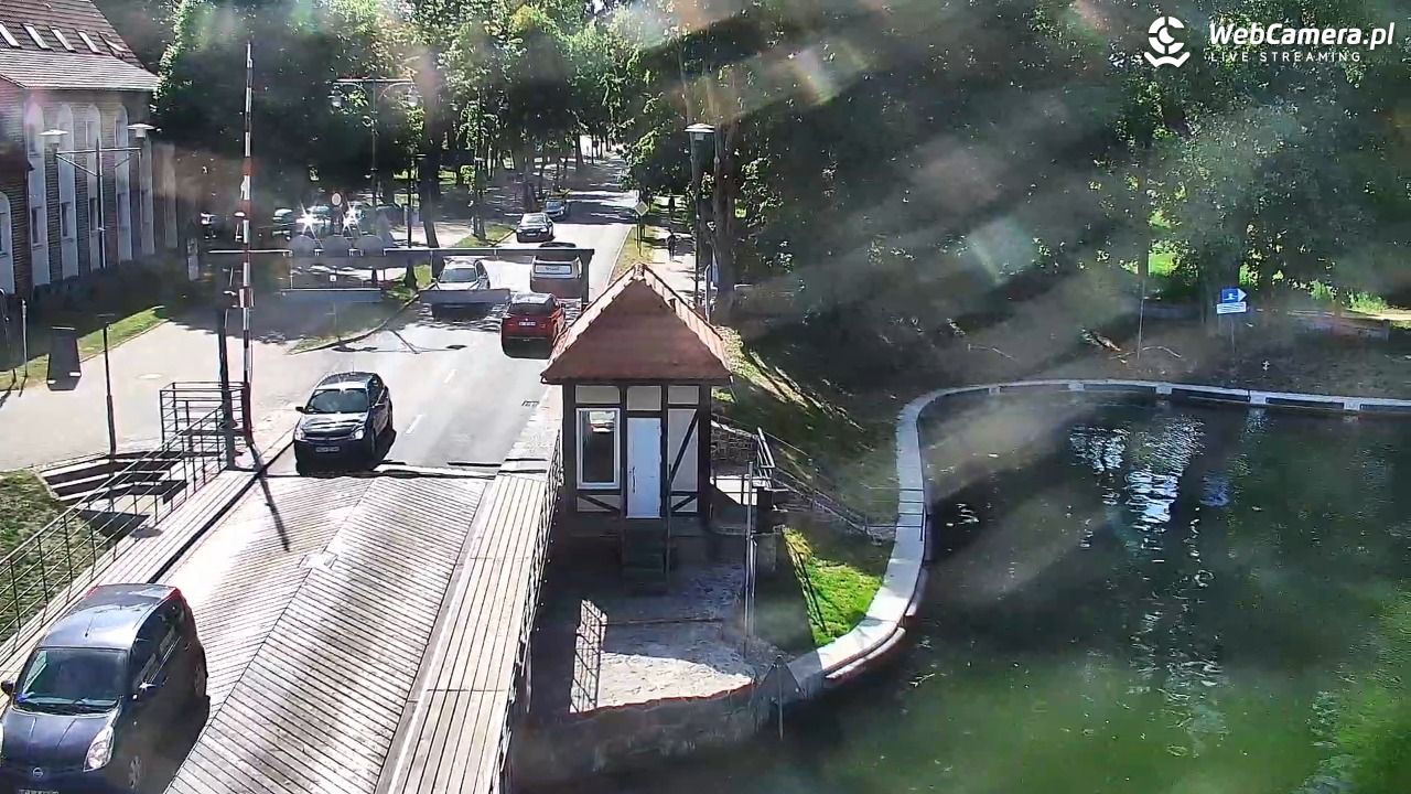 Giżycko - widok na most obrotowy - 30 maj 2026, 15:19