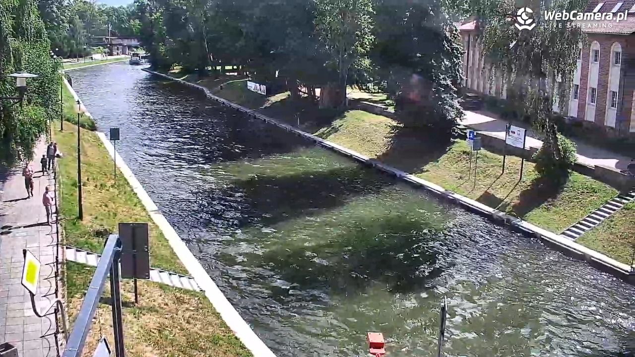 Giżycko - widok na most obrotowy - 20 lipiec 2026, 14:12