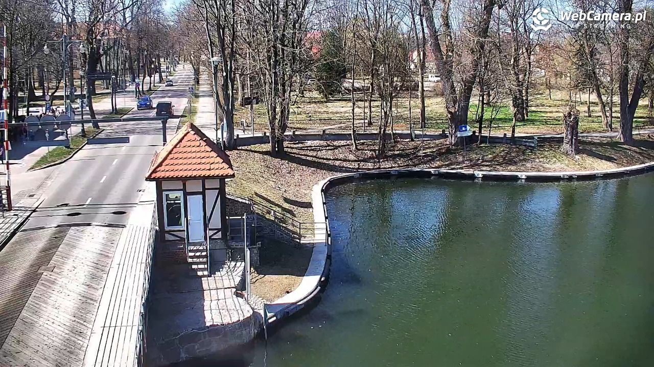 Giżycko - widok na most obrotowy - 11 kwiecień 2026, 12:01