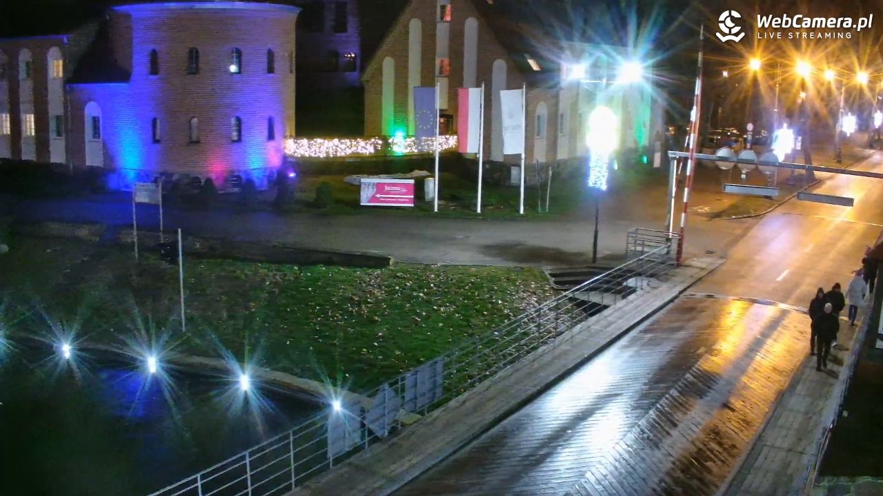 Giżycko - widok na most obrotowy - 26 grudzień 2025, 16:57