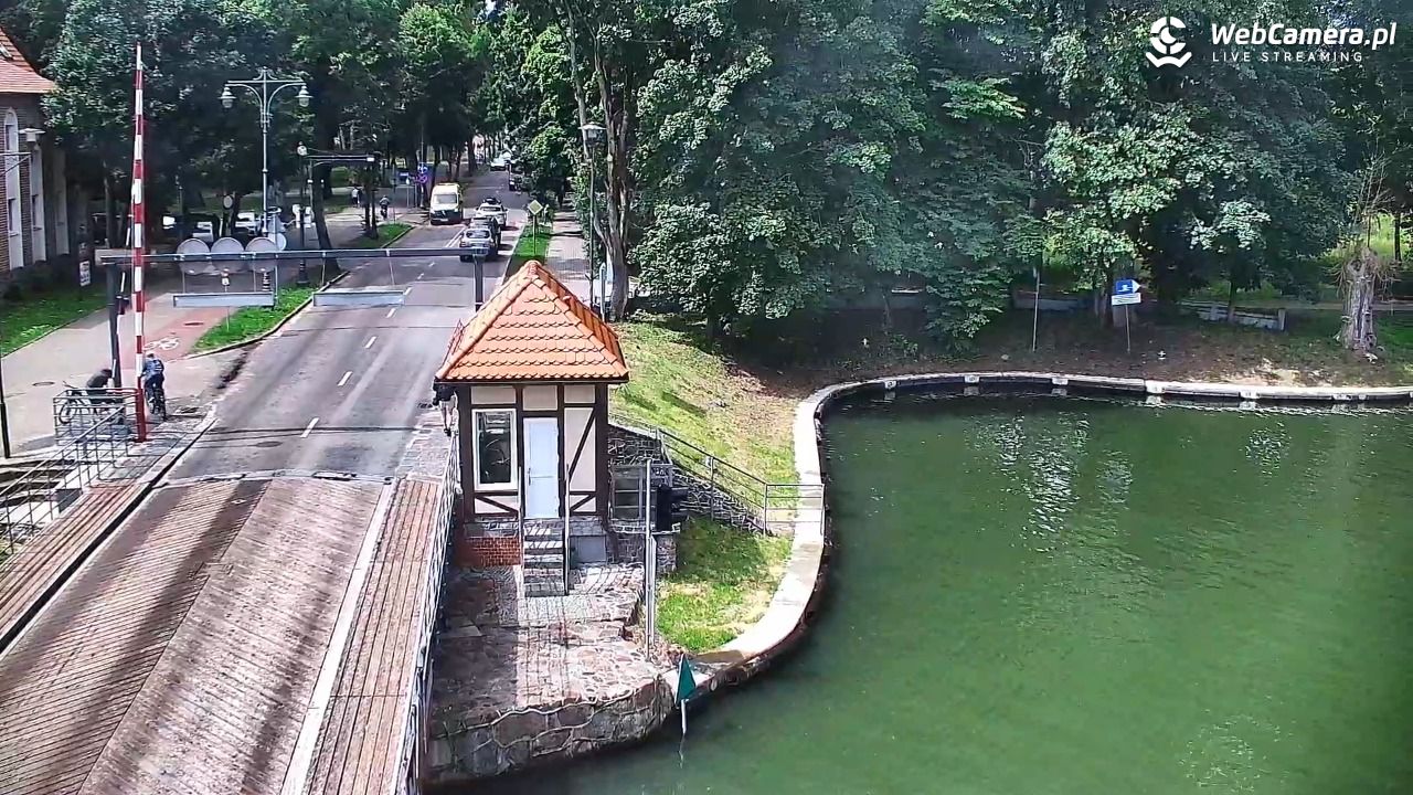 Giżycko - widok na most obrotowy - 20 lipiec 2026, 11:48
