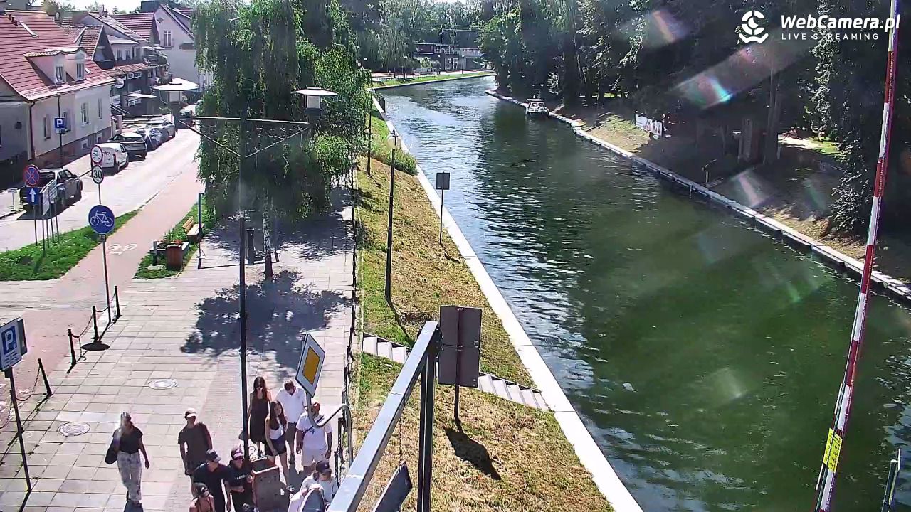 Giżycko - widok na most obrotowy - 17 lipiec 2026, 11:06