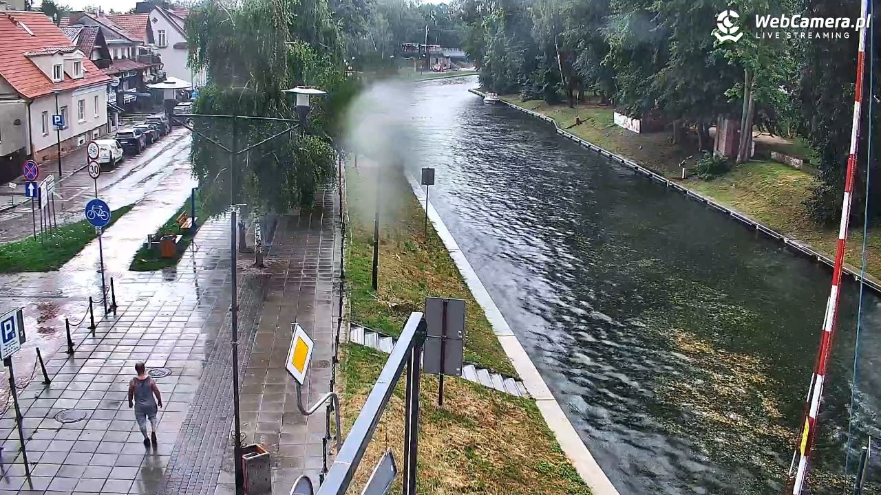 Giżycko - widok na most obrotowy - 18 lipiec 2026, 15:49