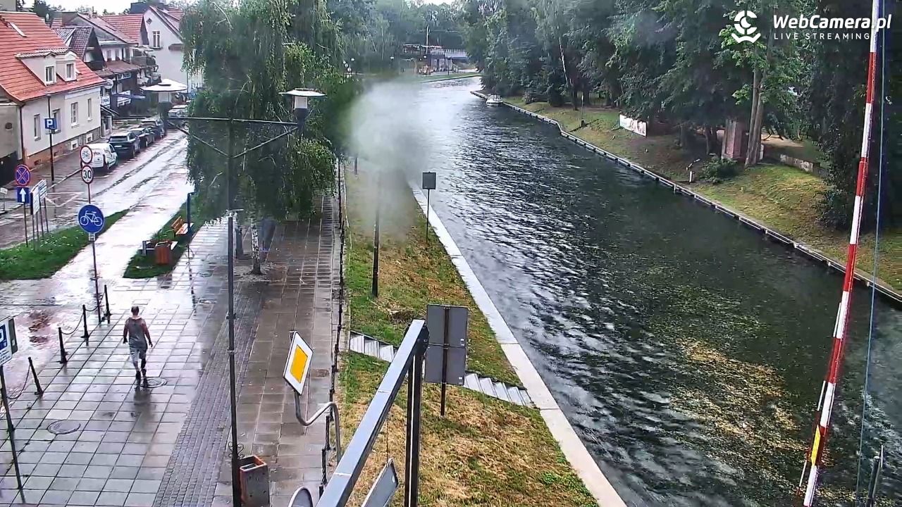 Giżycko - widok na most obrotowy - 18 lipiec 2026, 15:49