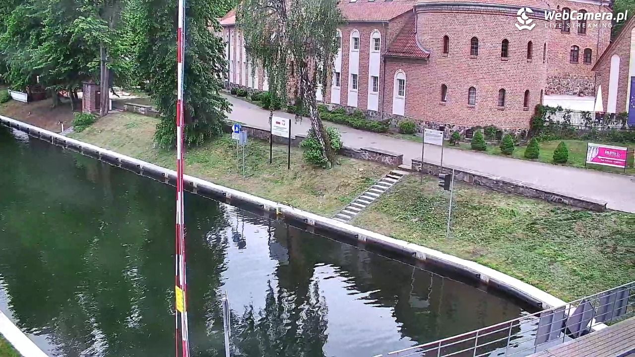 Giżycko - widok na most obrotowy - 29 maj 2026, 16:33