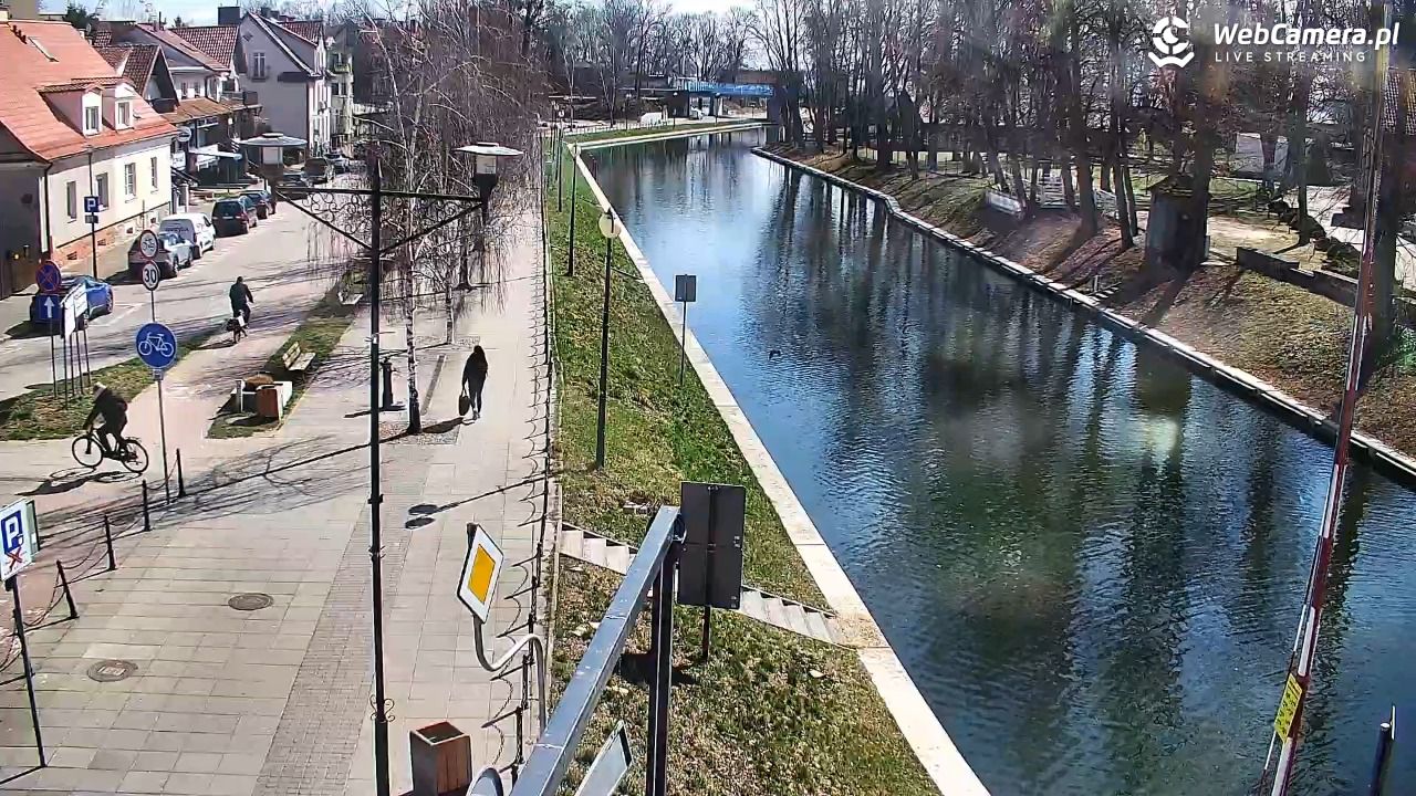 Giżycko - widok na most obrotowy - 10 kwiecień 2026, 13:09