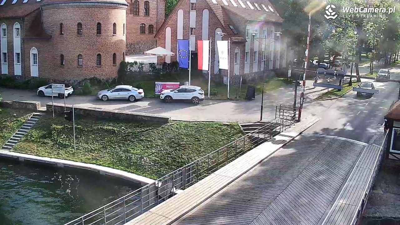 Giżycko - widok na most obrotowy - 30 maj 2026, 17:19