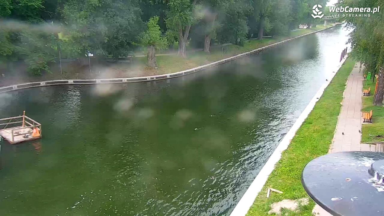 Giżycko - widok na most obrotowy - 10 czerwiec 2025, 14:36