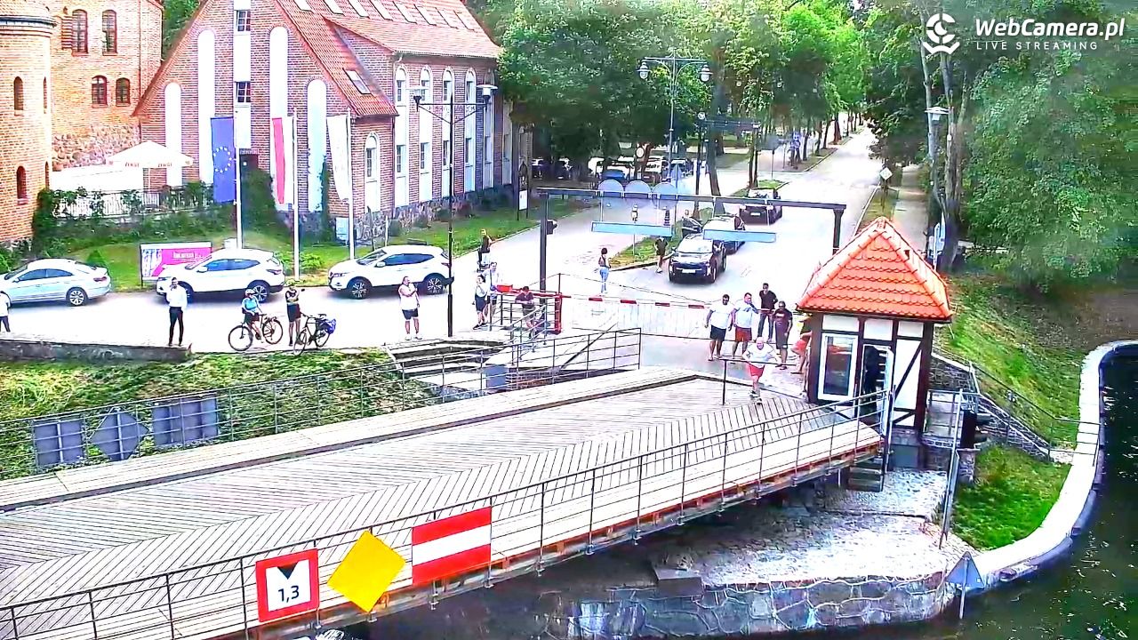 Giżycko - widok na most obrotowy - 30 maj 2026, 17:28