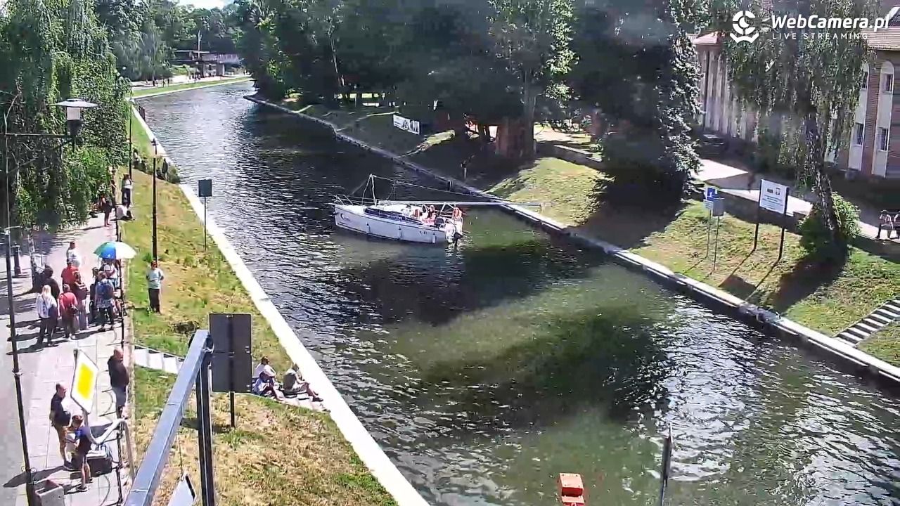 Giżycko - widok na most obrotowy - 20 lipiec 2026, 14:08
