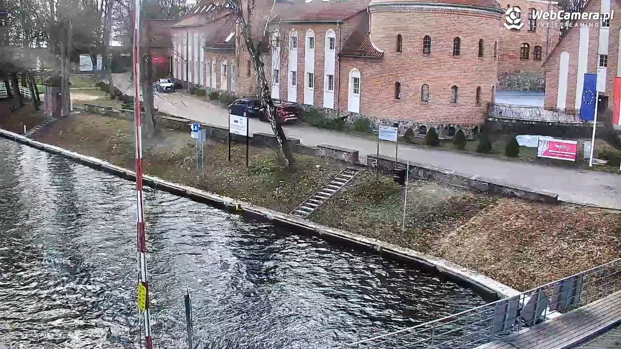 Giżycko - widok na most obrotowy - 06 kwiecień 2026, 12:27