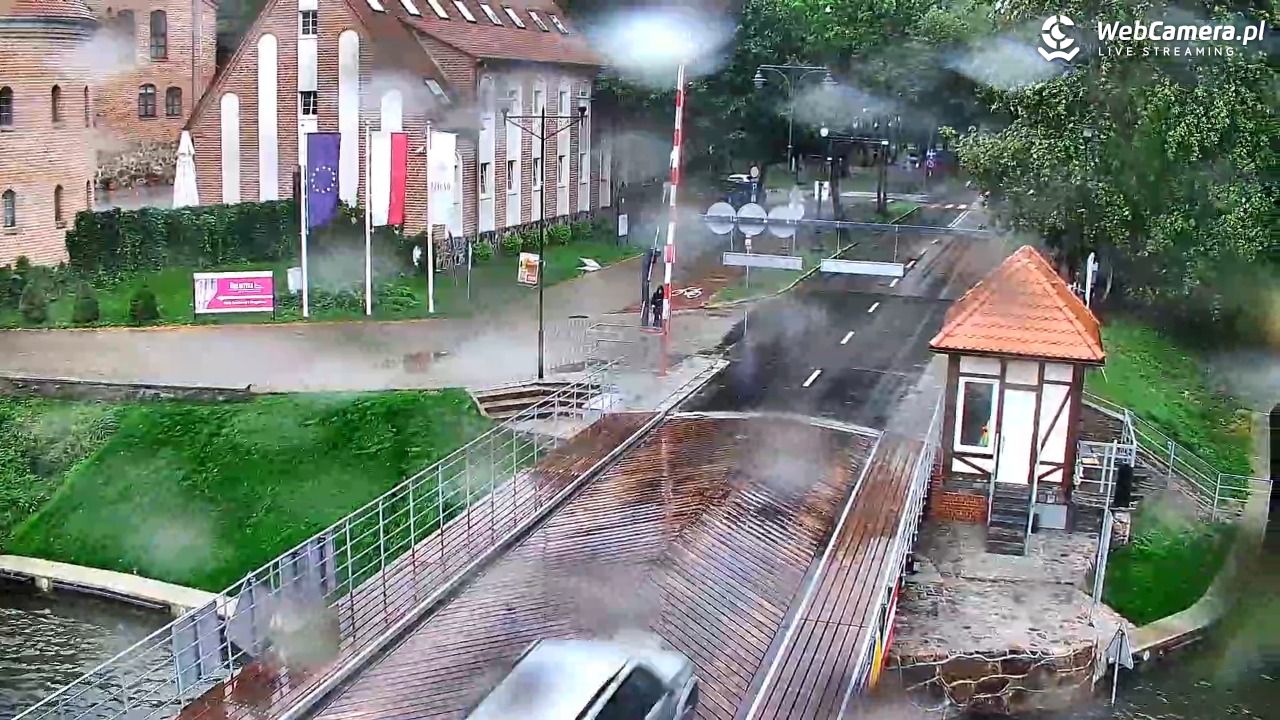 Giżycko - widok na most obrotowy - 11 wresień 2025, 15:50
