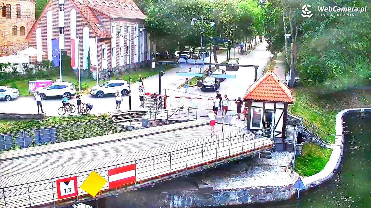 Giżycko - widok na most obrotowy - 30 maj 2026, 17:28