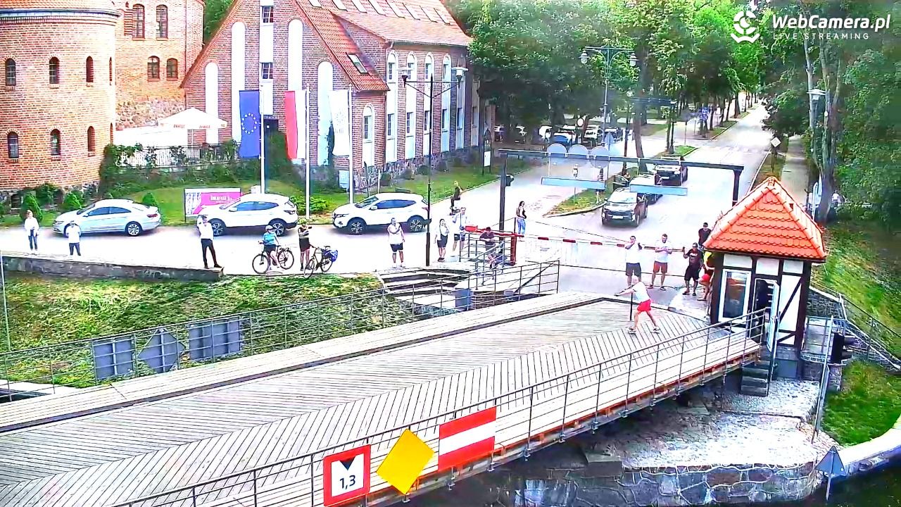 Giżycko - widok na most obrotowy - 30 maj 2026, 17:28