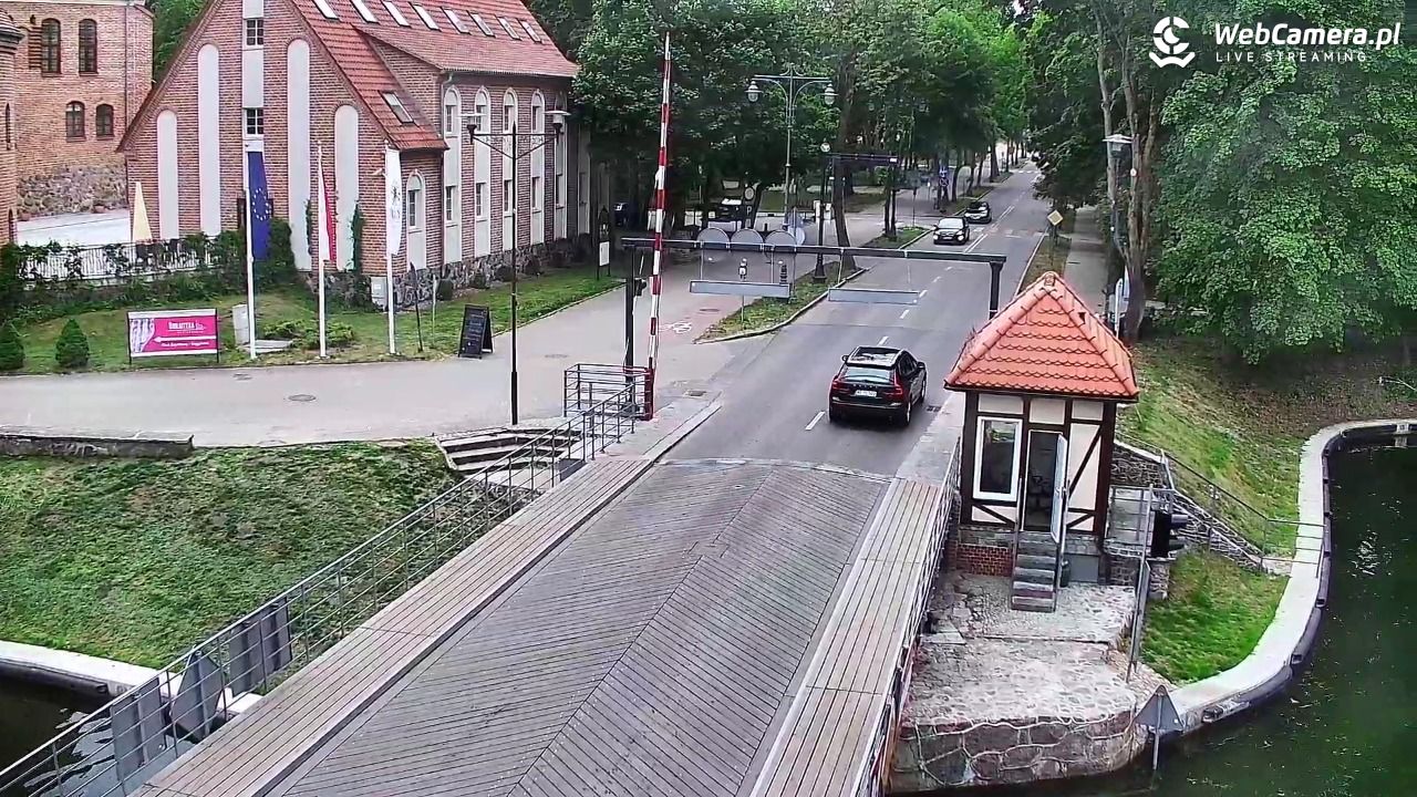 Giżycko - widok na most obrotowy - 29 maj 2026, 16:34