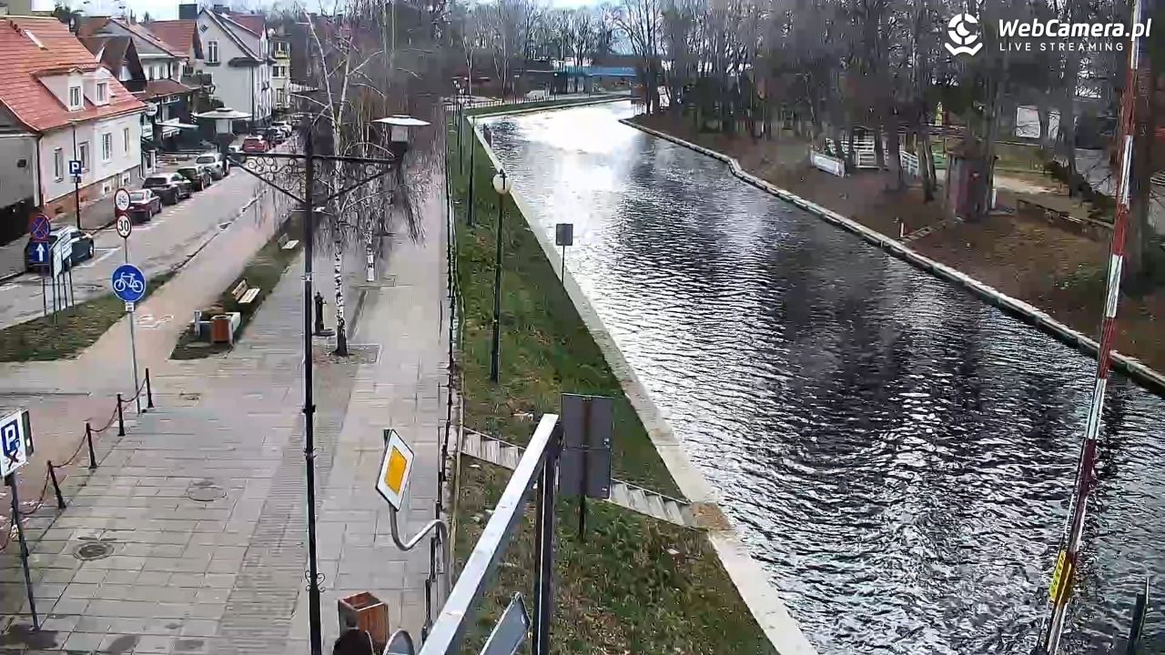 Giżycko - widok na most obrotowy - 07 kwiecień 2026, 11:11