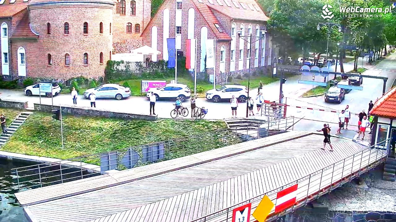 Giżycko - widok na most obrotowy - 30 maj 2026, 17:28