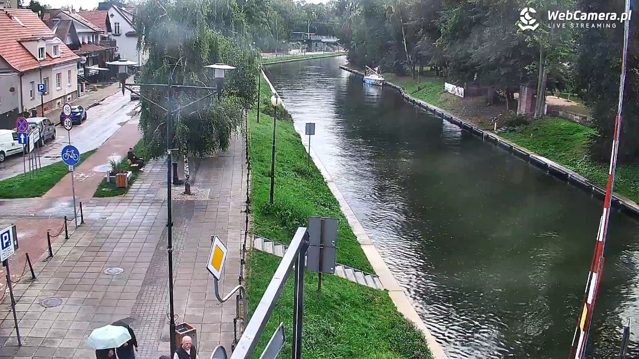 Giżycko - widok na most obrotowy - 06 wresień 2026, 12:16