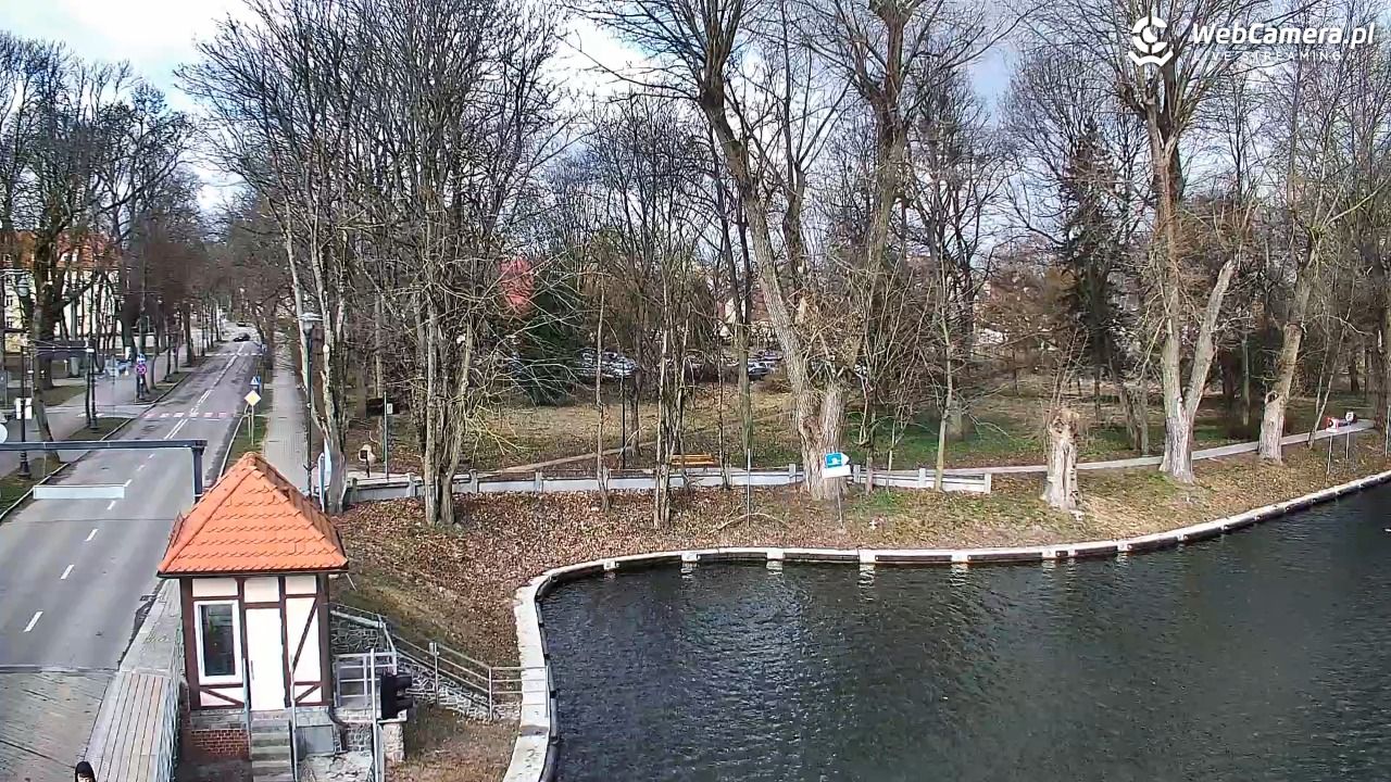 Giżycko - widok na most obrotowy - 07 kwiecień 2026, 08:46