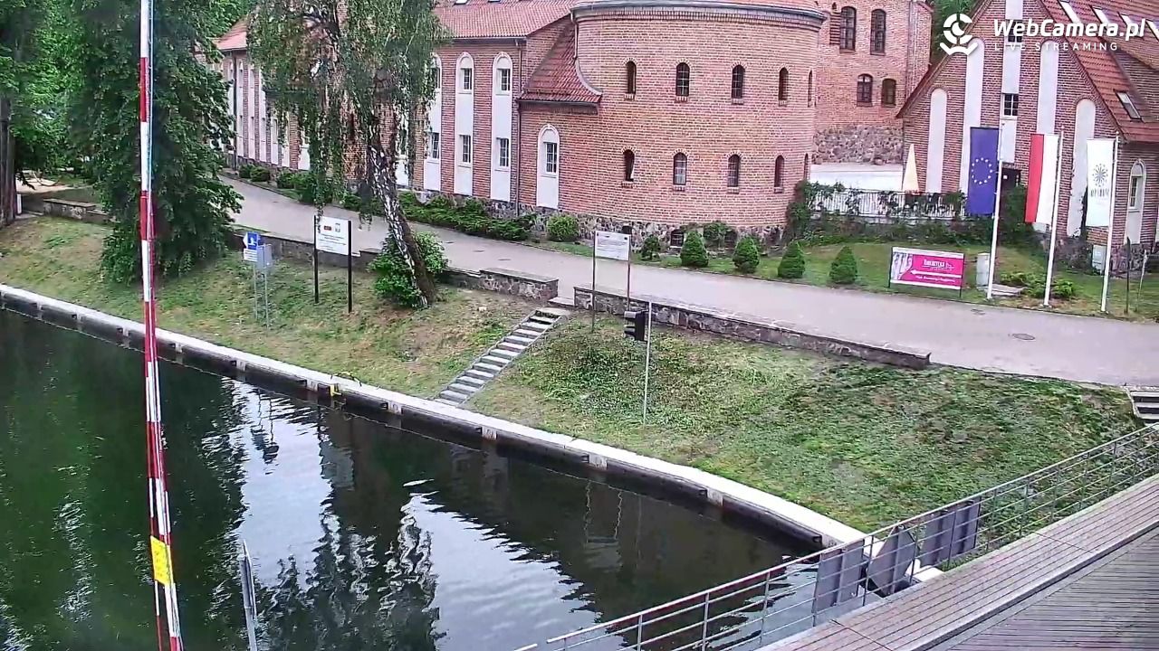 Giżycko - widok na most obrotowy - 29 maj 2026, 16:33