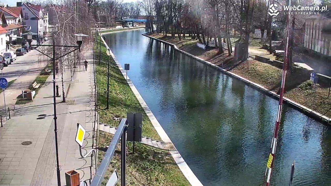 Giżycko - widok na most obrotowy - 10 kwiecień 2026, 14:27