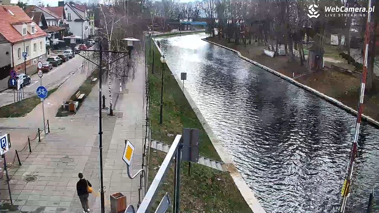 Giżycko - widok na most obrotowy - 07 kwiecień 2026, 11:11