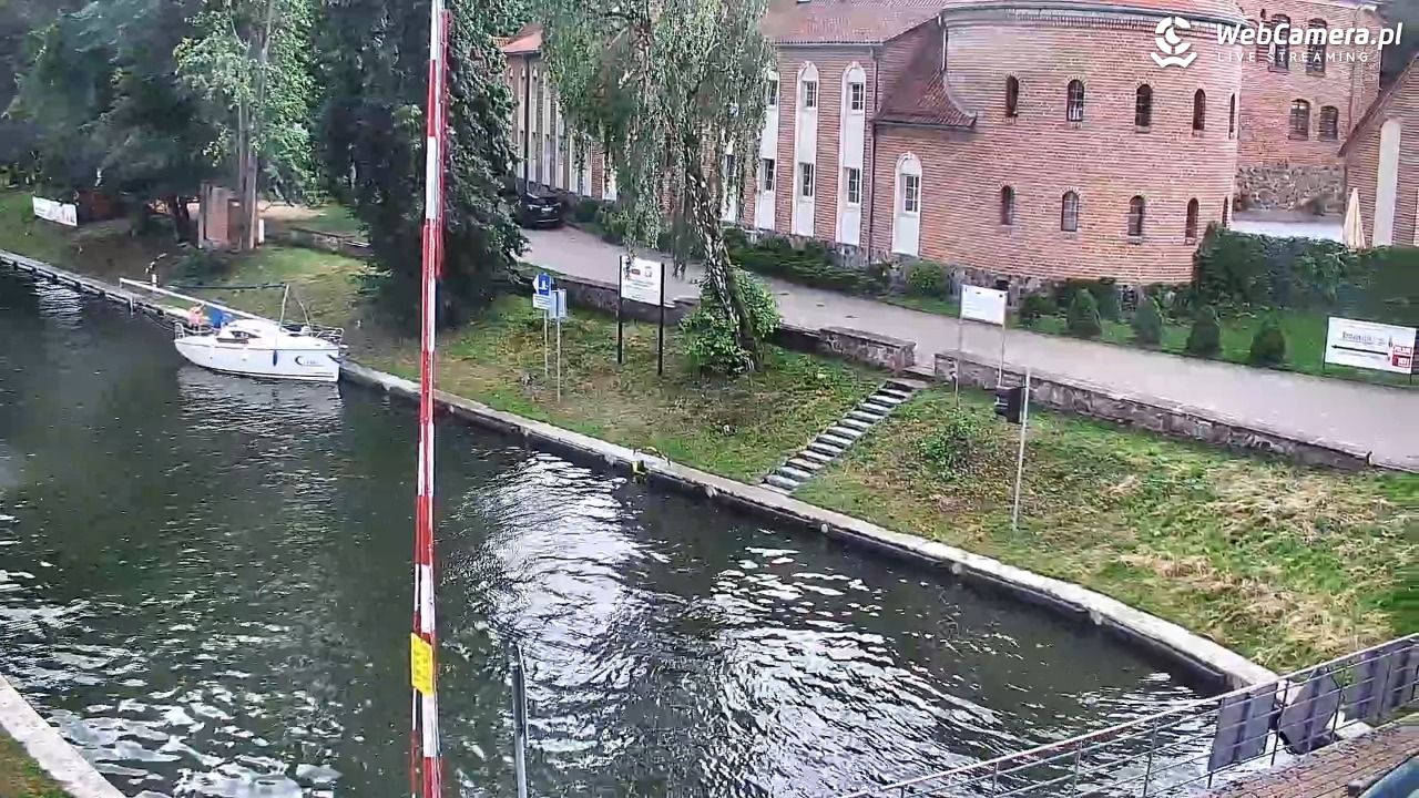 Giżycko - widok na most obrotowy - 20 lipiec 2026, 13:16
