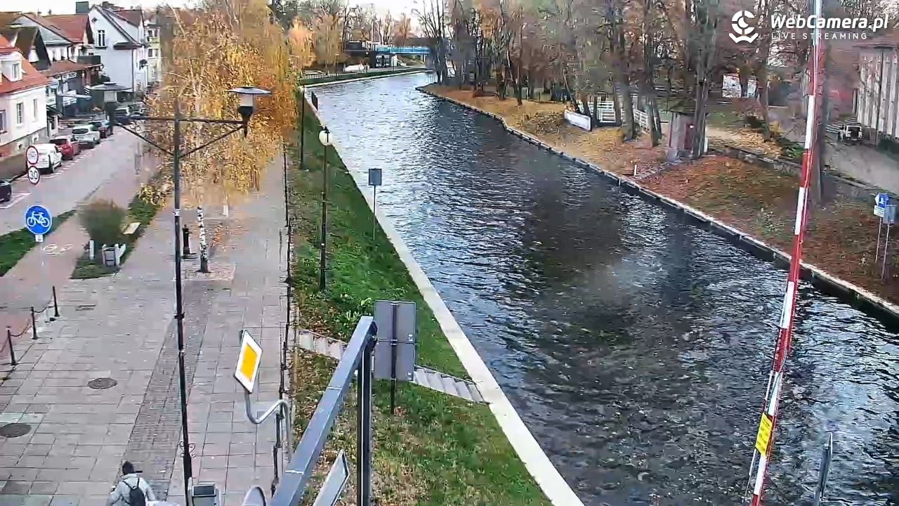 Giżycko - widok na most obrotowy - 06 listopad 2025, 15:11