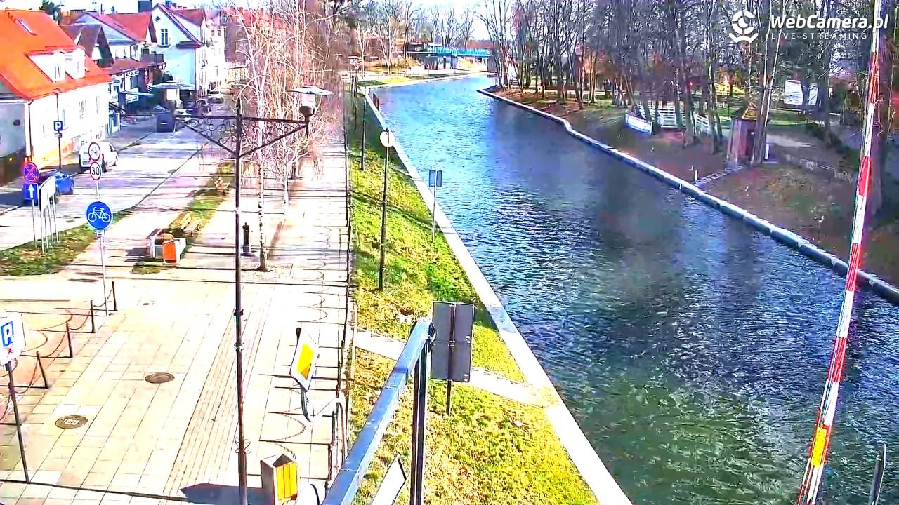 Giżycko - widok na most obrotowy - 08 kwiecień 2026, 16:19