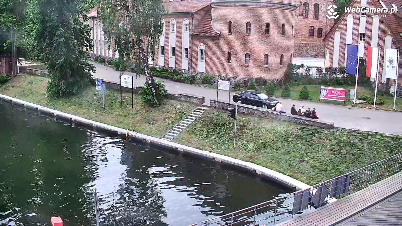 Giżycko - widok na most obrotowy - 29 maj 2026, 12:56