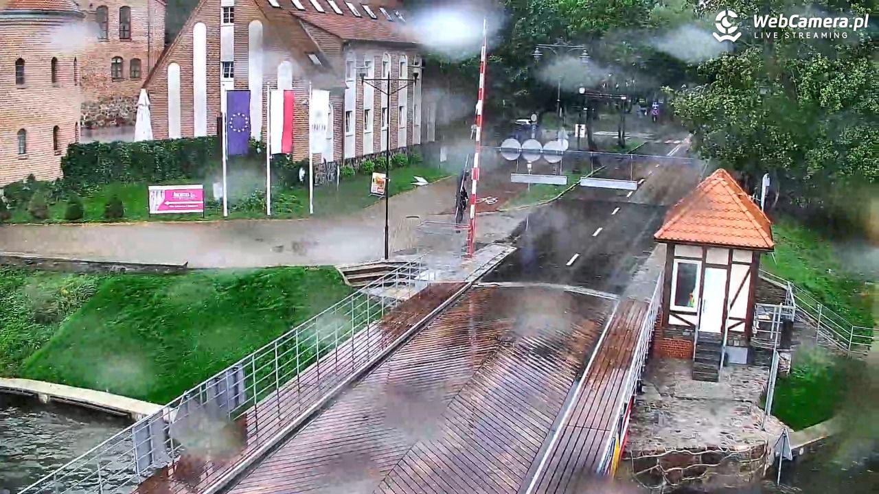 Giżycko - widok na most obrotowy - 11 wresień 2025, 15:50