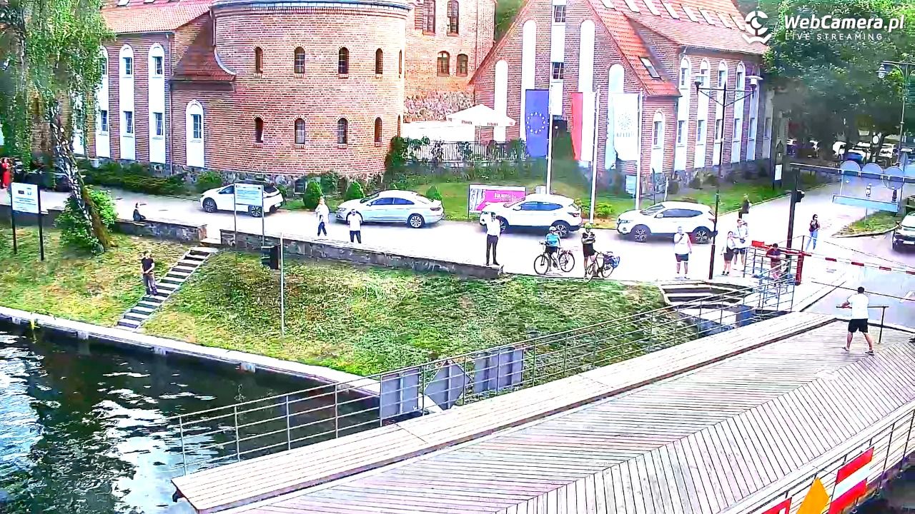 Giżycko - widok na most obrotowy - 30 maj 2026, 17:28