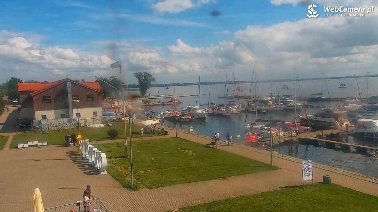 Giżycko - widok na marinę i molo - 02 sierpień 2026, 14:30