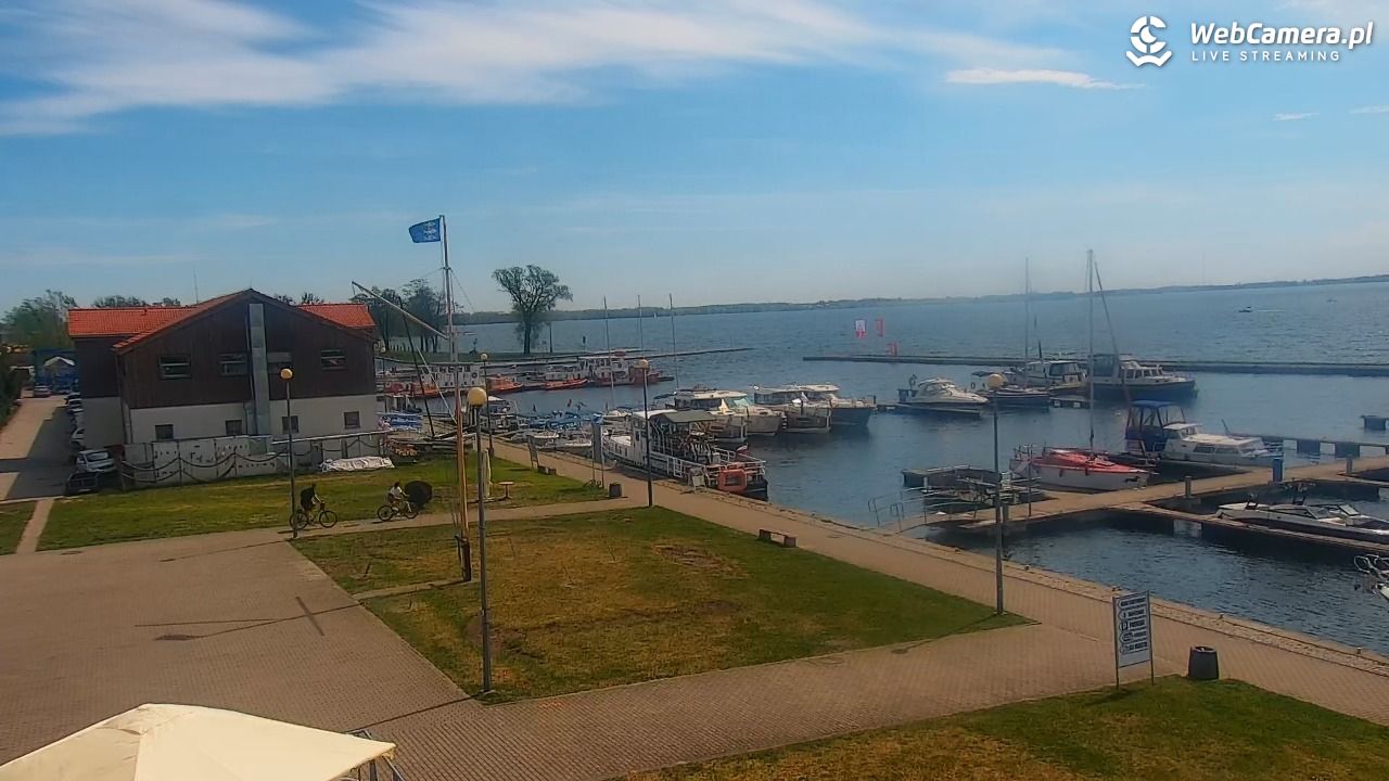 Giżycko - widok na marinę i molo - 04 maj 2026, 12:16