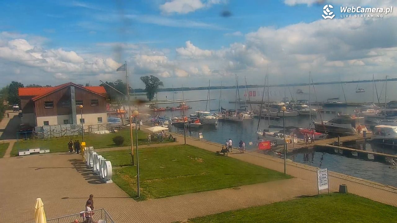 Giżycko - widok na marinę i molo - 02 sierpień 2026, 14:30