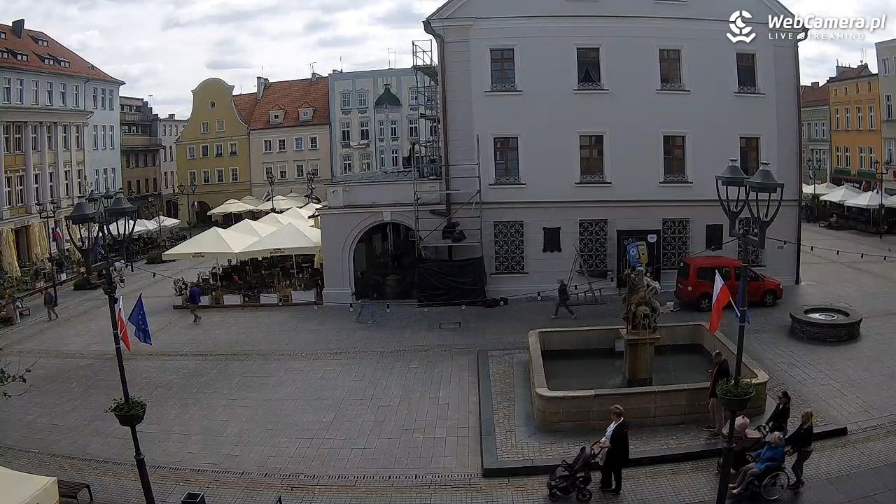 GLIWICE - widok na Rynek - 14 maj 2025, 11:55