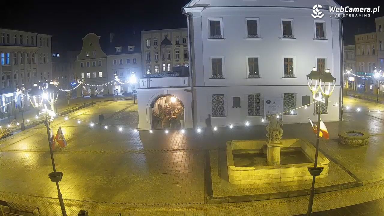 GLIWICE - widok na Rynek - 10 luty 2026, 19:35